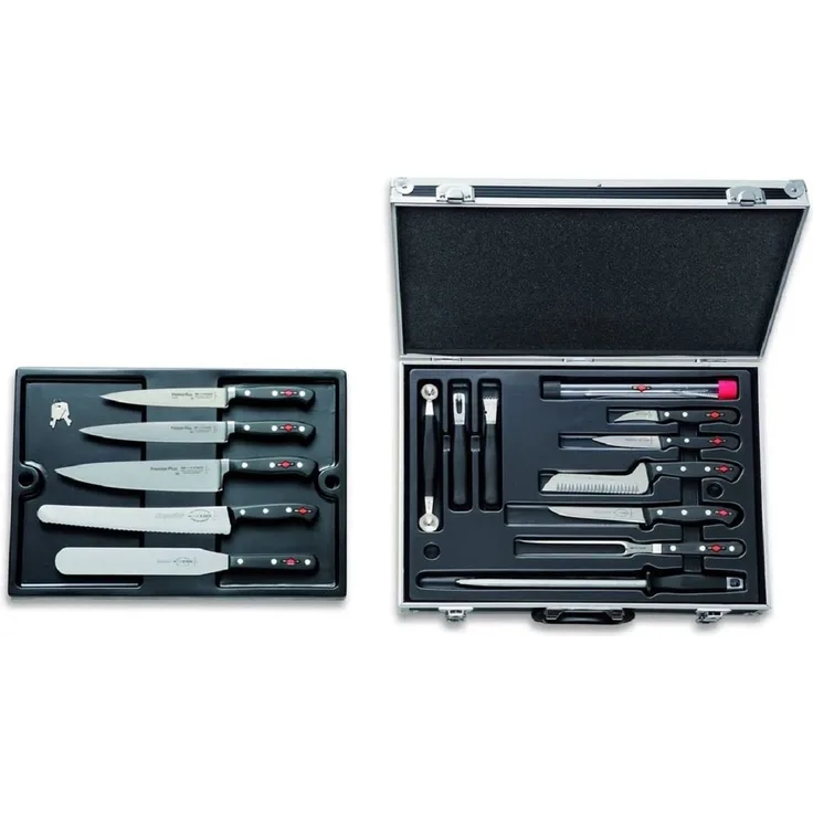 F. DICK Messertasche Dick Messerkoffer abschließb. 17teilig Kochmesser 8116400