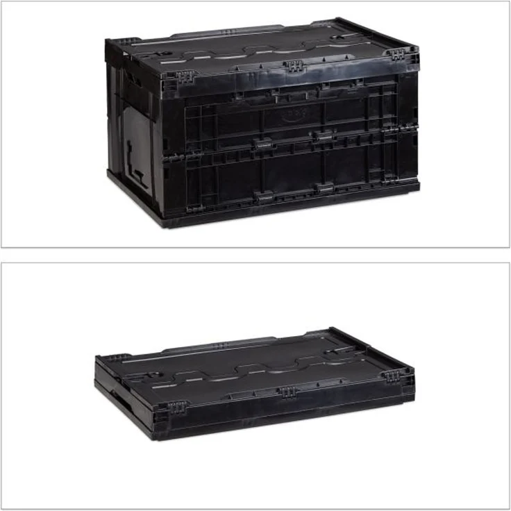 8 x Transportbox 60 L mit Deckel – Bild 9