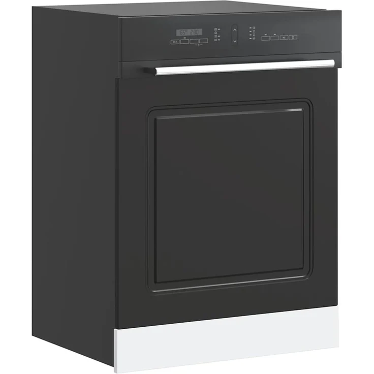 vidaXL Geschirrspülerblende Kalmar Schwarz 60x1,5x57 cm Holzwerkstoff 853658 – Bild 1