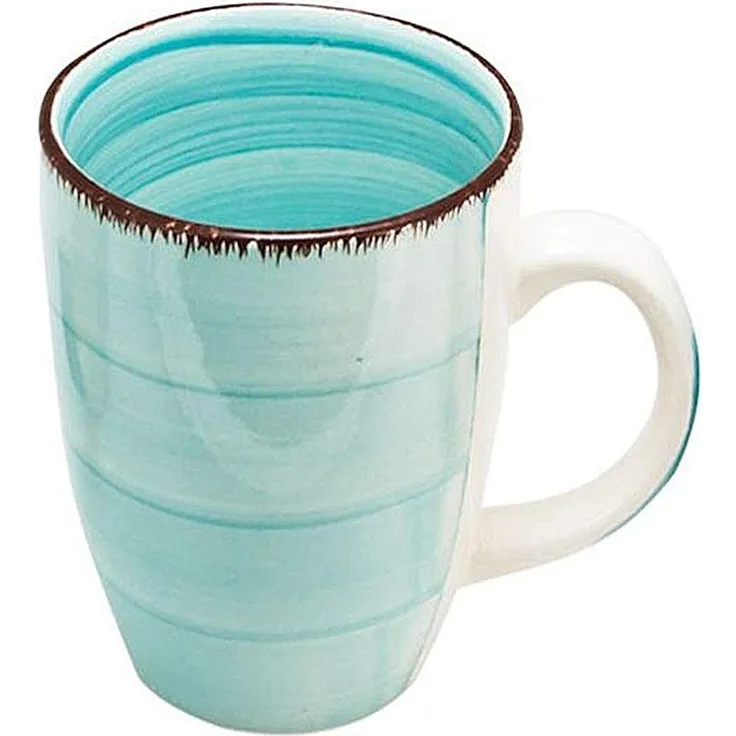 6 x Kaffee Tassen blau