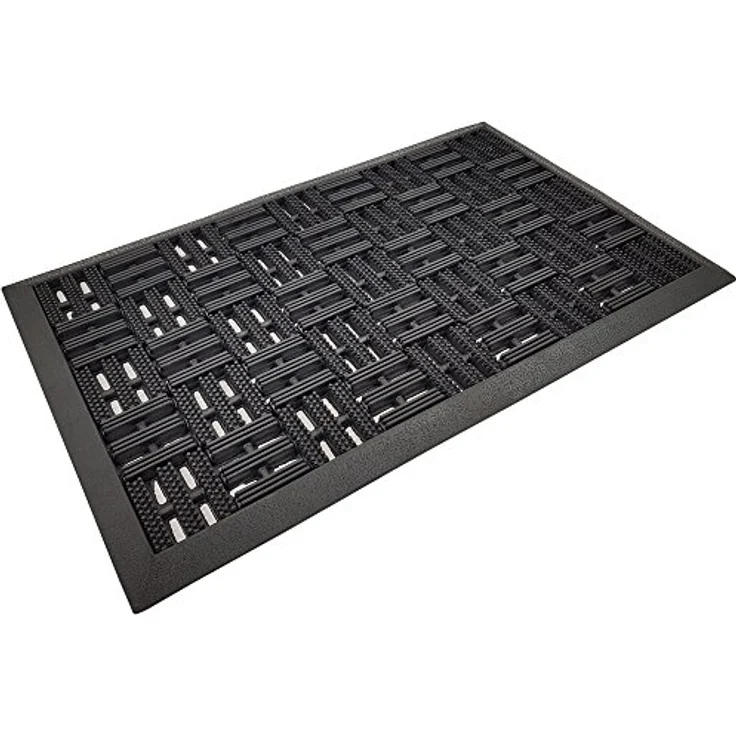 DILUMA Fußmatte Türmatte Matador 75x45 cm Robuste Outdoor Schmutzfangmatte aus Gummi, rechteckig, Wetterfest, rutschfest, pflegeleicht, strapazierfähig – Bild 2