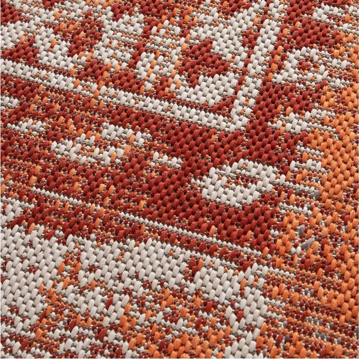 Karat Outdoorteppich Cotton, Erhältlich in 4 Farben & 4 Größen, Wohnteppich, Rechteckig, Höhe: 7 mm, pflegeleicht, Terrasse – Bild 2
