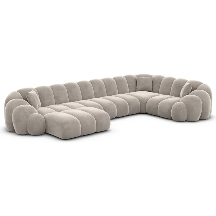 Sofa Dreams Sofa Rajada U Form Stoff