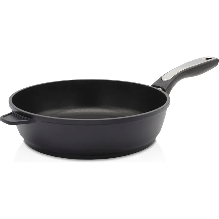 Aluguss Pfanne DELTA 28 cm und extra hoch 7,5 cm / Karl Krüger / Schmorpfanne