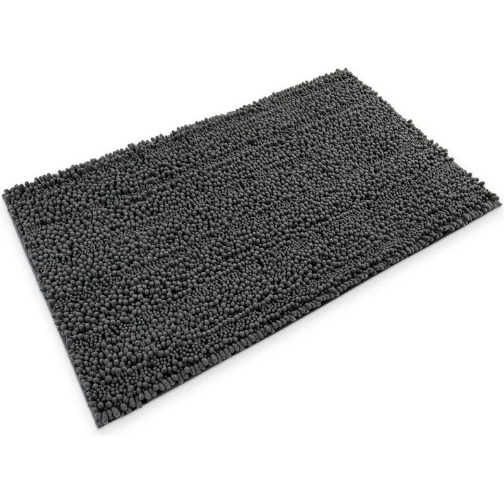 OTTO home Badematte Torrni, Höhe 22 mm, rutschhemmend beschichtet, fußbodenheizungsgeeignet, schnell trocknend, Polyester, rechteckig, Badteppich, getuftet, modern, Uni, antirutsch, flauschig, hochflor – Bild 1