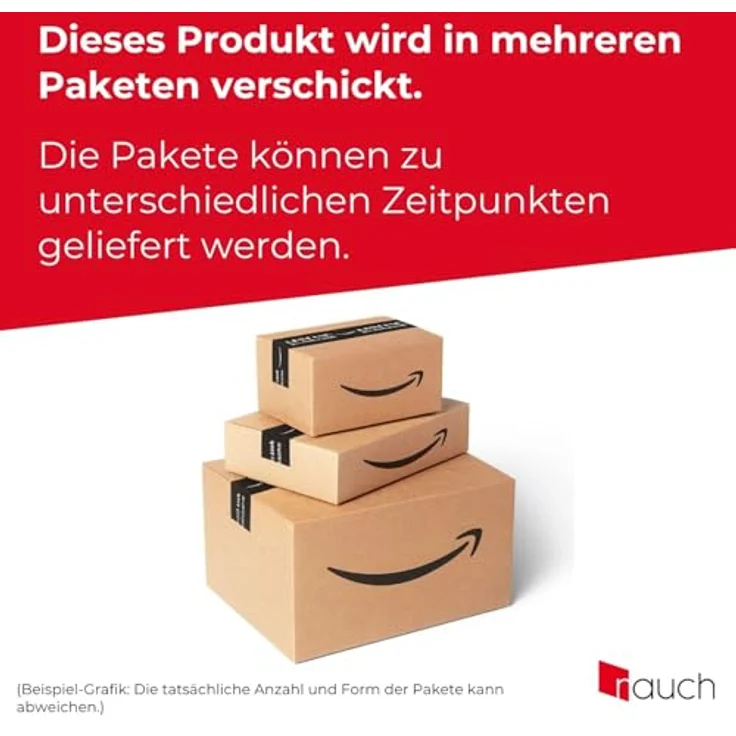 Rauch Möbel Flipp, Nachttisch für Schlafzimmer, Flur, Garderobe, 1-türig, 5 Schubladen, mit Softclose-Funktion, Farbe Front Glas Schwarz, Breite 120 cm – Bild 11