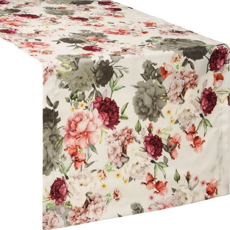 Erwin Müller Tischdecke Tischläufer, Blumen – Bild 4