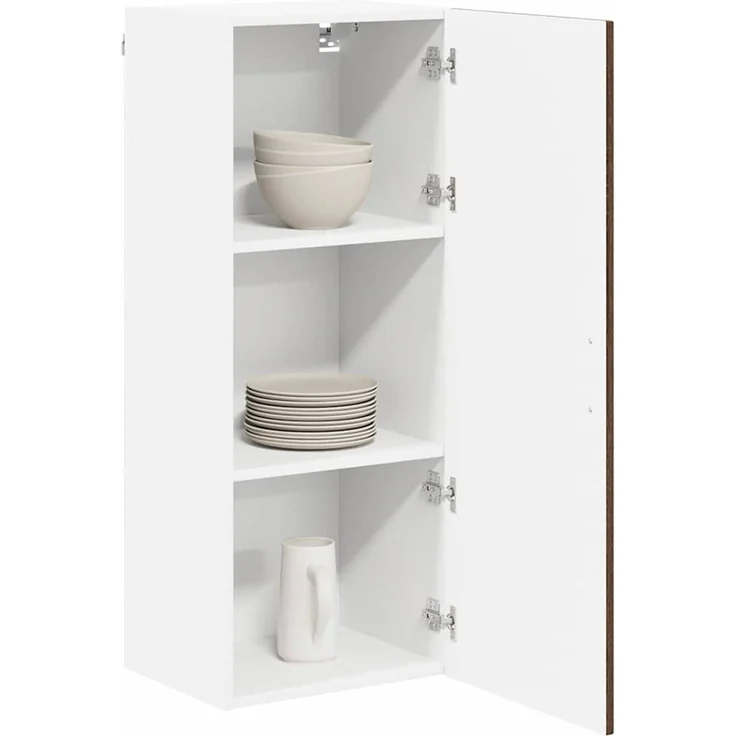 Hängeschrank, Küchenschrank Braun Eichen-Optik 40 x 31 x 100 cm Holzwerkstoff – Bild 3