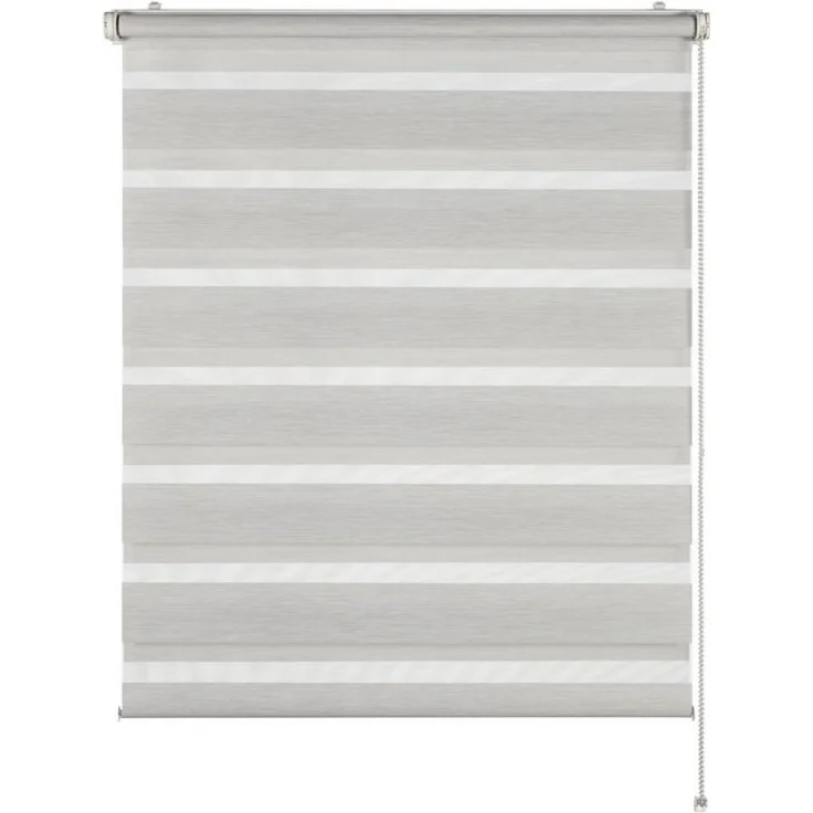 Doppelrollo Tilda, SCHÖNER WOHNEN-Kollektion, transparent, mit Bohren/ohne Bohren, freihängend, Klemmfix, geklemmt, silberne oder weiße Rollo-Technik – Bild 4