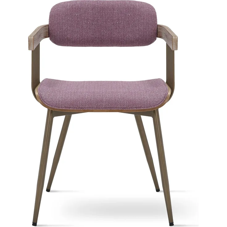 Polsterstuhl 51 x 53 x 78 violett JANINA #01