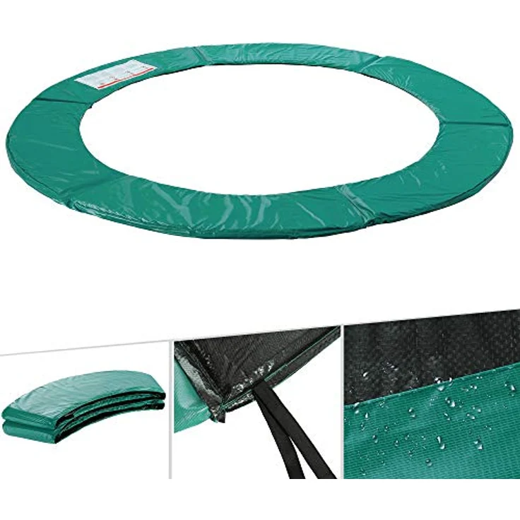 Arebos Trampolin-Randabdeckung Federschutz Ø 487 cm, Randschutz, PVC und PE, Reißfest, UV-resistente und wasserbeständige – Bild 4