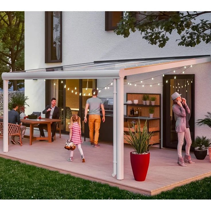 Skan Holz Aluminium Terrassenüberdachung Genua |