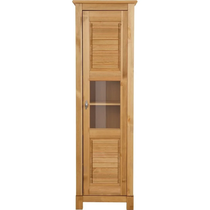 Home affaire Vitrine Rauna Höhe 180 cm, aus massiver Kiefer – Bild 1