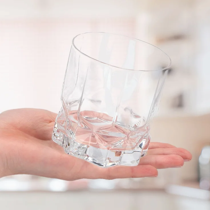 KADAX 6x Trinkgläser für Saftgetränke 325ml Glasset Literatki – Bild 5