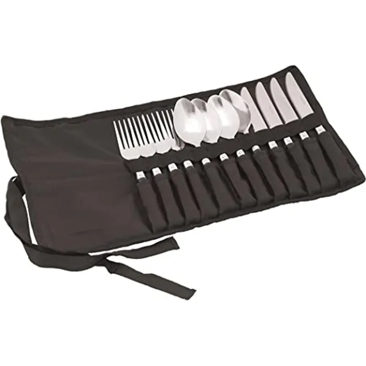 Easy Camp Family Cutlery Schwarz Stahl Edelstahl 4 Person(en)