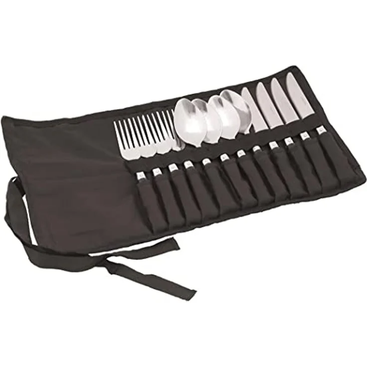 Easy Camp Family Cutlery Schwarz Stahl Edelstahl 4 Person(en)