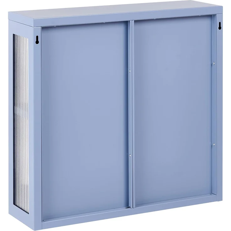 Wandschrank HARLYN 60 cm Metall Blau – Bild 6