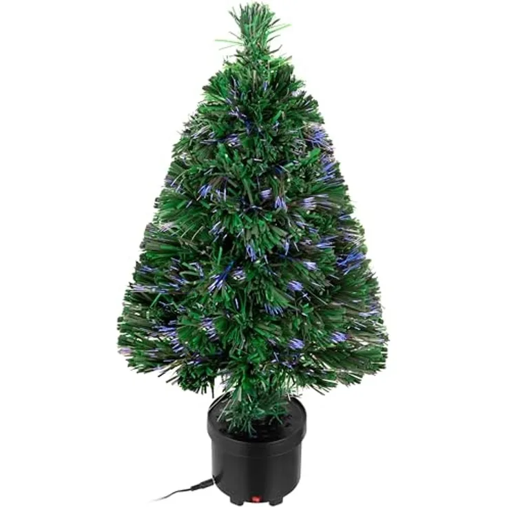 Casaria Künstlicher Weihnachtsbaum, autom. Farbwechselspiel