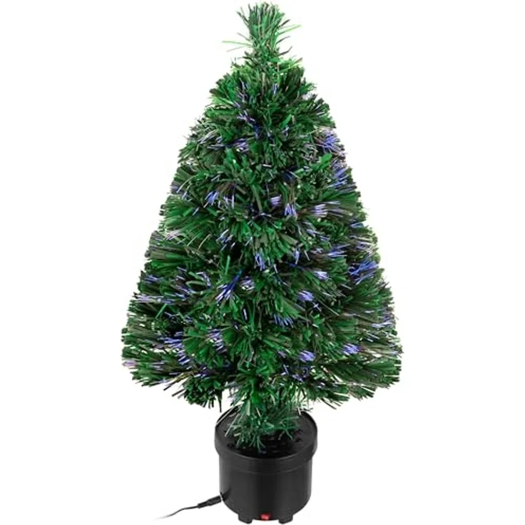 Casaria Künstlicher Weihnachtsbaum, autom. Farbwechselspiel – Bild 1