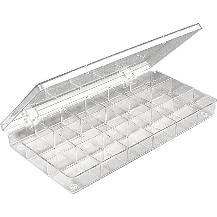 Sortierbox, 18 Fächer, kristall – Bild 1