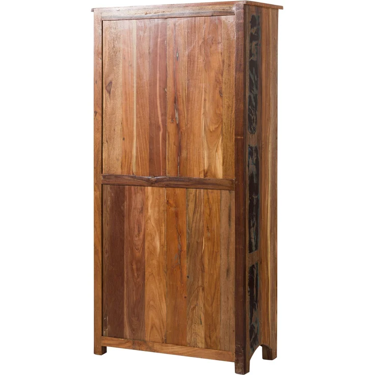 Vitrine Altholz 90x40x180 mehrfarbig lackiert NATURE OF SPIRIT #08 – Bild 10