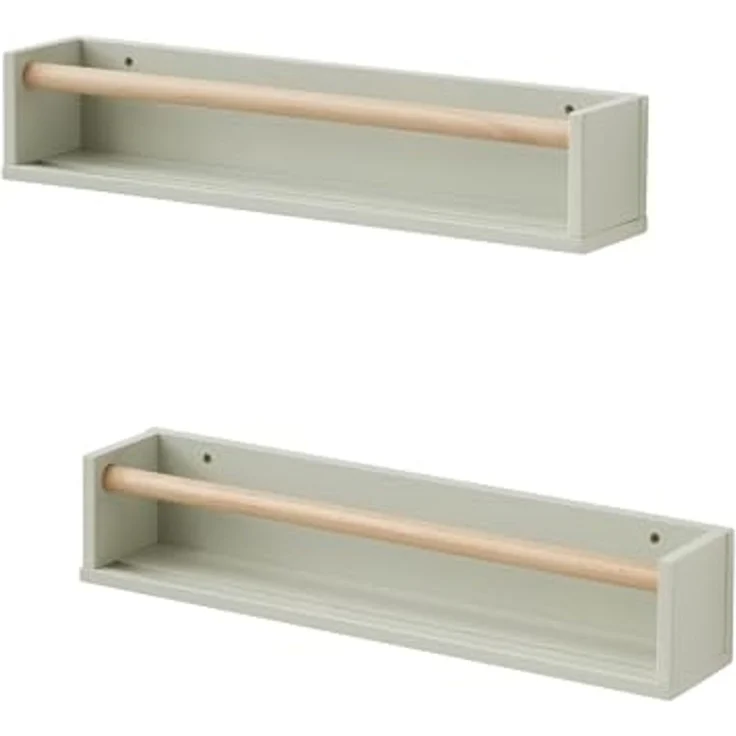 vertbaudet Wandregal 2er-Set Wandregale KONFETTI Kinderzimmer – Bild 3