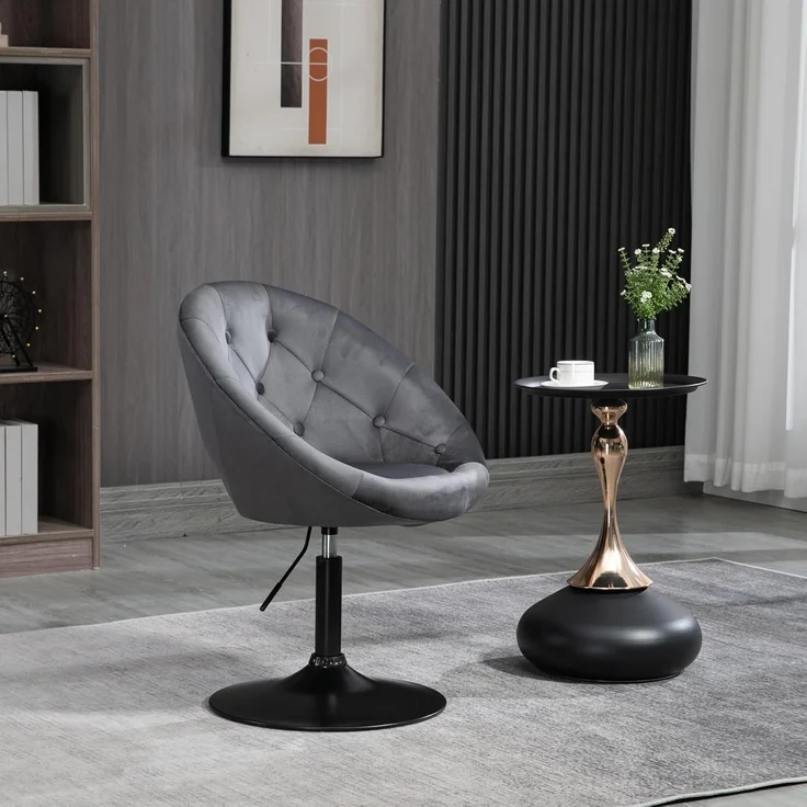 SVITA Chesterfield-Sessel HAVANNA, Retro-Design,Tellerfuß,stufenlos höhenverstellbar – Bild 2