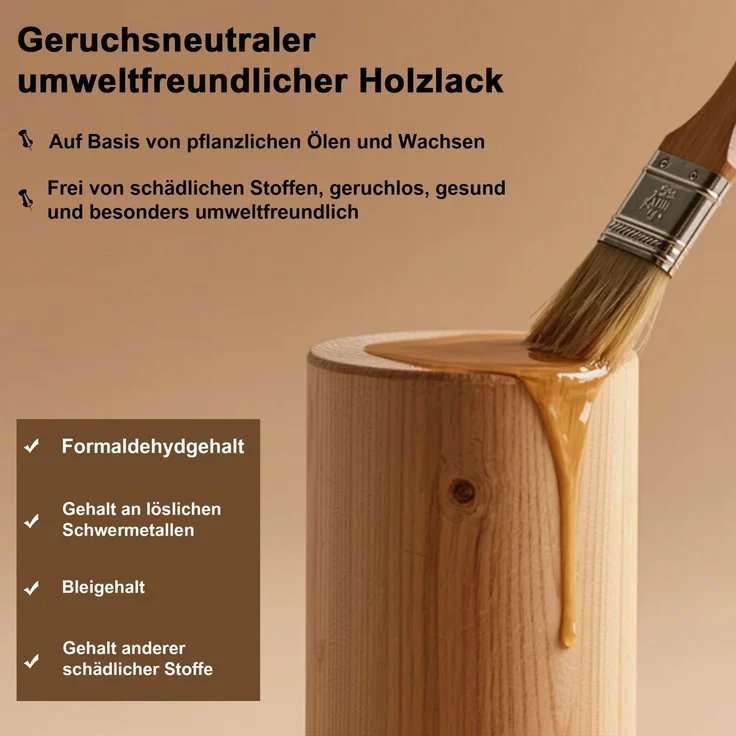 4 Esszimmerstühle aus Massivholz mit Rattan-Rückenlehnen, bequem und atmungsaktiv, geeignet für Esszimmer, Wohnzimmer, Cafés, moderner Stil, Leinen, Holzfarbe – Bild 6
