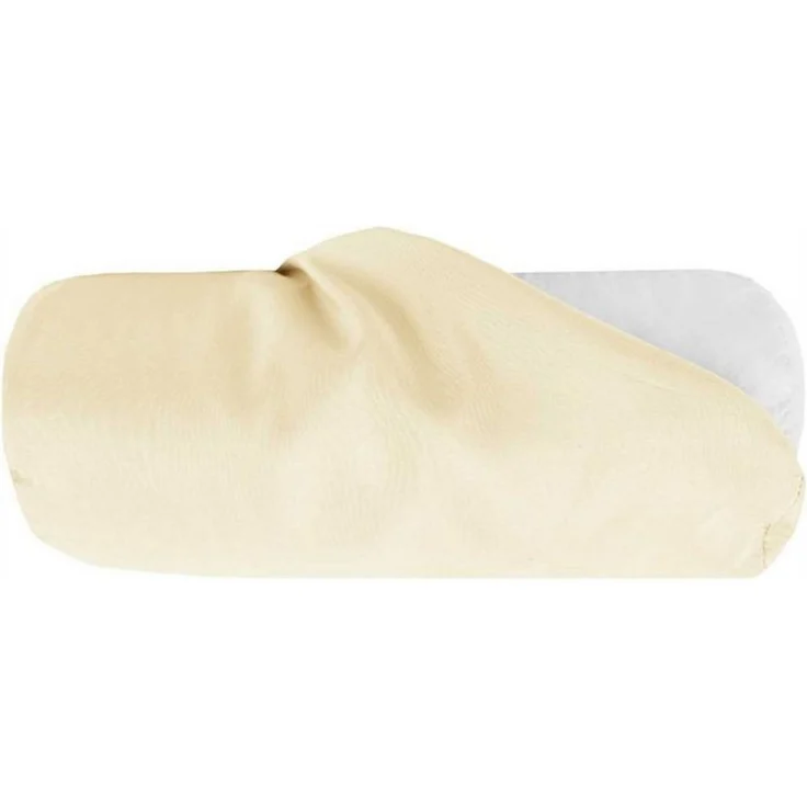 Bestlivings Bezug für Nackenrolle 10x25cm ( BxL ) Bezug in Beige, in vielen Farben – Bild 4