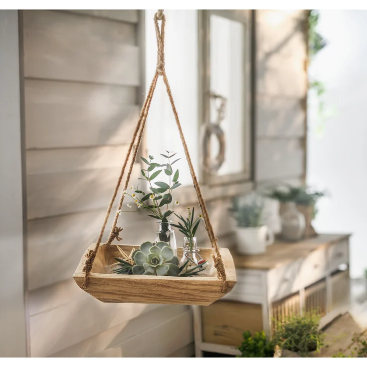 Schale Wood Tischschale Dekoschale Obstschale Obstkorb Schüssel Füllkorb – Bild 3