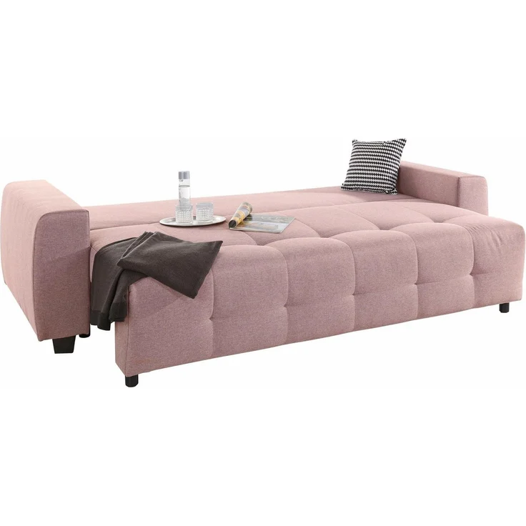 COLLECTION AB Schlafsofa Bella, mit Bettfunktion und Bettkasten, inkl. loser Rücken- und Zierkissen – Bild 2