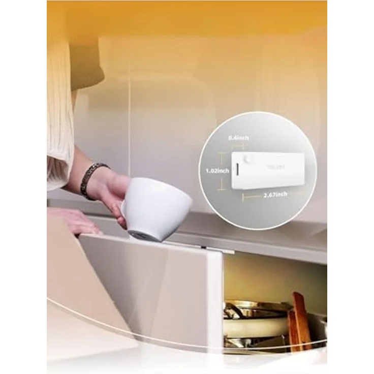 Yeelight YLCTD001 Weiß Universal Passiver Infrarot-Sensor (PIR) LED 0 15 W 15 lm – Bild 5