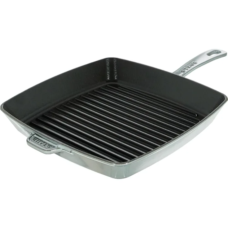 Staub Grill Pans American Grill 30 cm, Gusseisen, Graphit-Grau