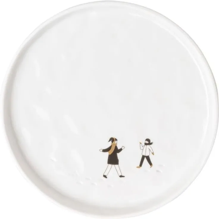 Räder Schneetag Teller Schnell ballschlacht D. 15cm H. 1,2cm