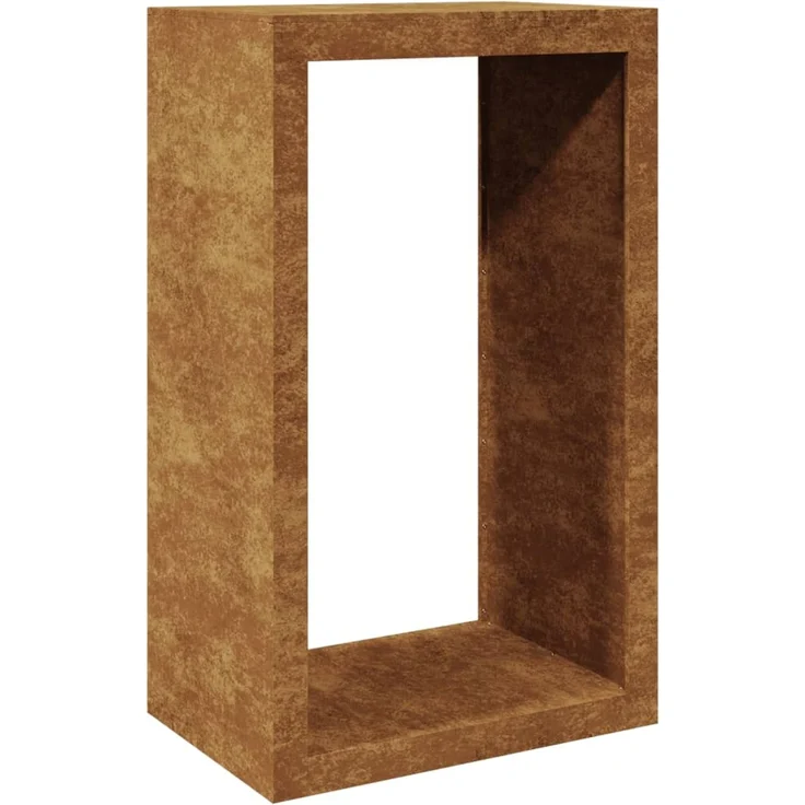 vidaXL Brennholzregal 60x40x100 cm Wetterfester Stahl 850995 – Bild 1