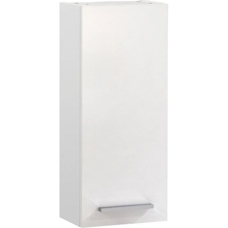 Saphir Hängeschrank Quickset 335 Wand-Badschrank 30 cm breit mit 1 Tür und 2 Einlegeböden Badezimmer-Hängeschrank inkl. Türdämpfer, Griffe in Chrom Glanz – Bild 5