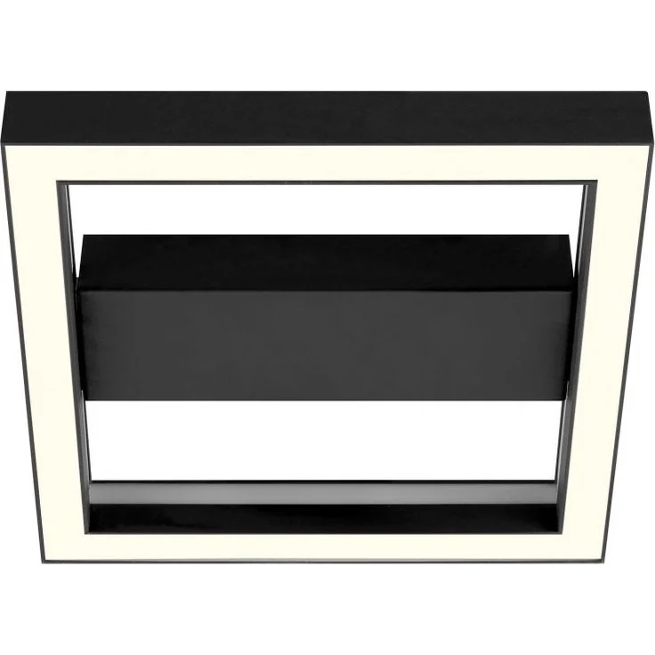 Brilliant Leuchten No. G99312-76 LED Wand- und Deckenleuchte Icarus 30x30 cm sand schwarz – Bild 2
