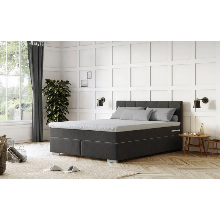 COTTA Boxspringbett Simba, wahlweise mit oder ohne Matratze und Topper bestellbar – Bild 2