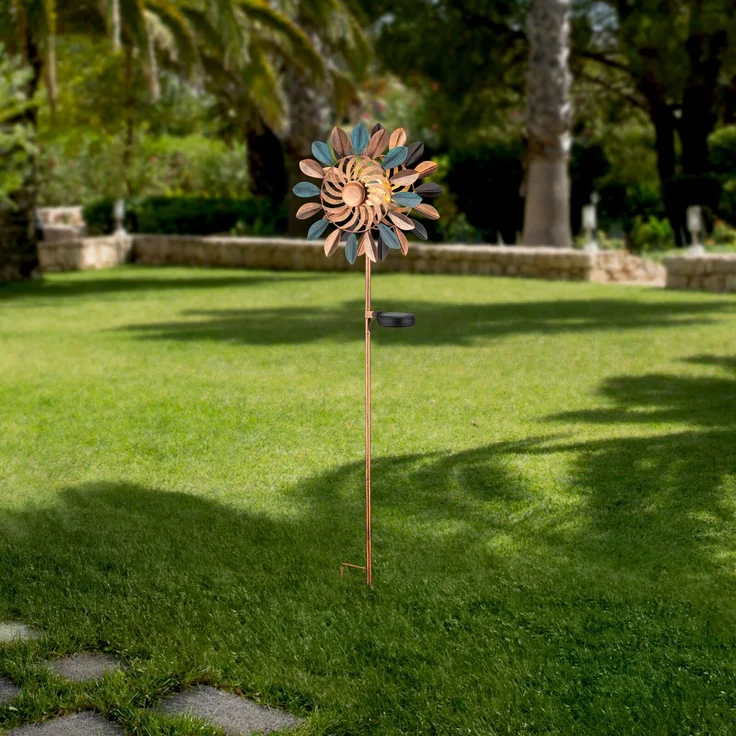 Ambia Garden Solarleuchte HÄNGELEUCHTE, Eisen multicolour, 12 x 92 x 25 cm, Outdoor – Bild 7