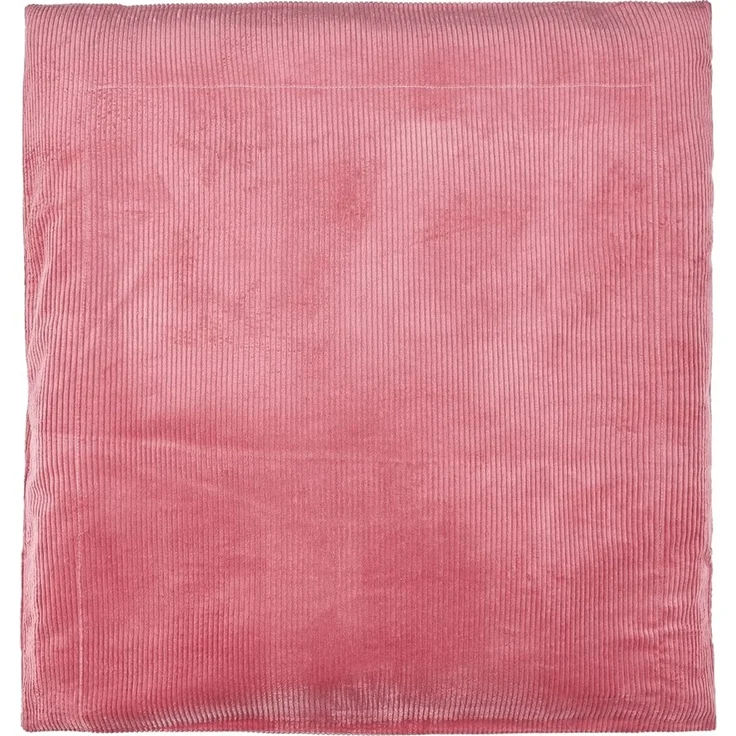 KraftKids Bezug für Wickeltischauflage Cord Breitcord Rosa breit 75 x tief 70 cm