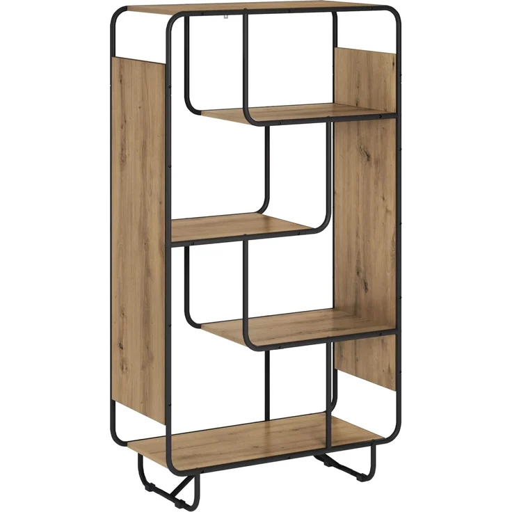 vidaXL Highboard Artisan-Eiche 80 x 37.5 x 144 cm Holzwerkstoff 8007941 – Bild 2