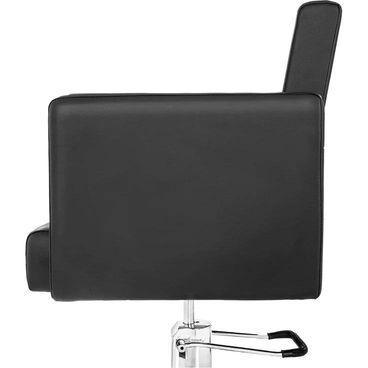 Physa Armlehnstuhl Friseurstuhl Hydraulisch Friseursessel Bedienungsstuhl 200 Kg 360°, Schwarz – Bild 6