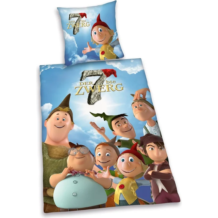 Herding Renforce Kindebrettwäsche der 7. Zwerg 135x200 cm – Bild 1