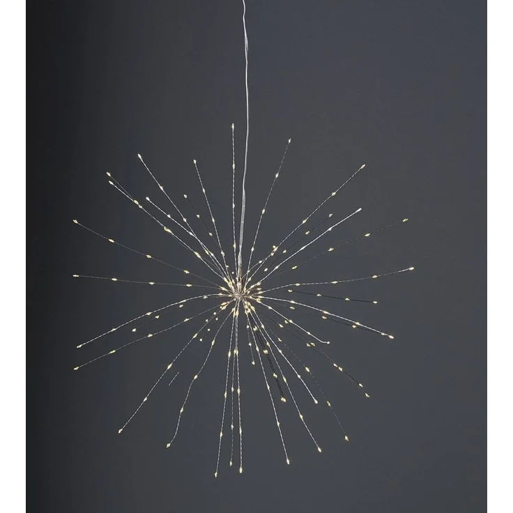 LED Hängeleuchte Firework 200 LEDs warmweiß, Ø 45cm – Bild 2