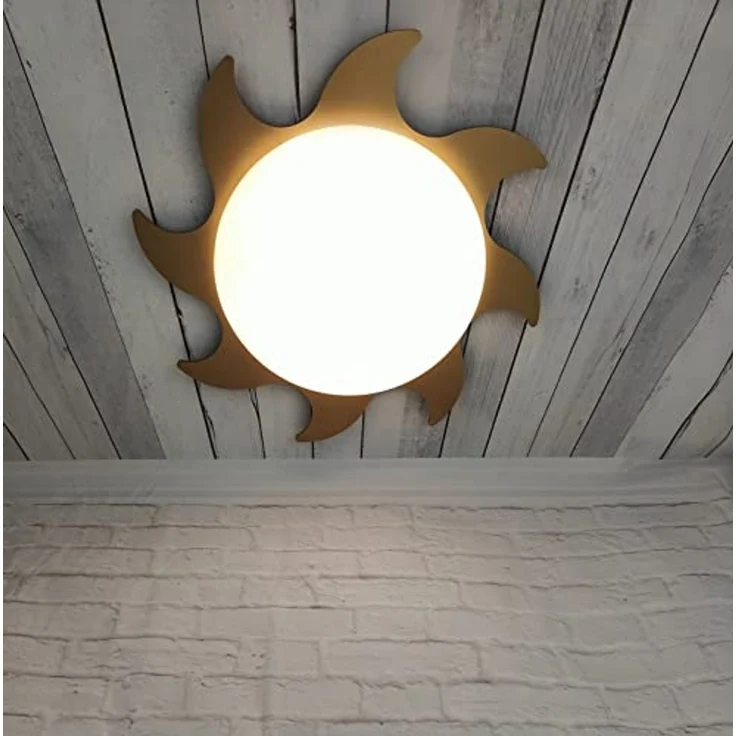 Deckenschale Sonne, gold – Bild 6