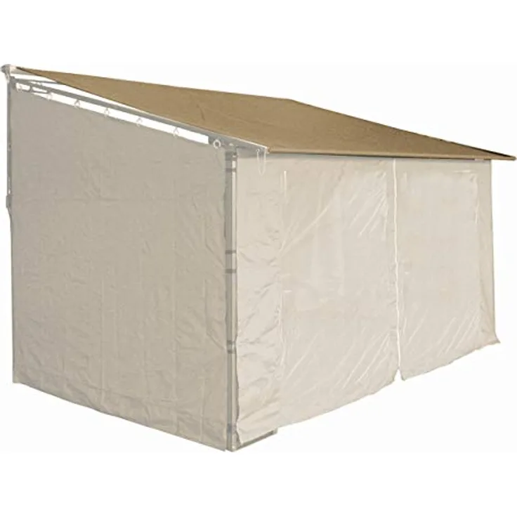 QUICK STAR Ersatzdach Roll Pavillon 3x4m, witterungsbeständiger Bezug aus 100% Polyester in Sandfarbe