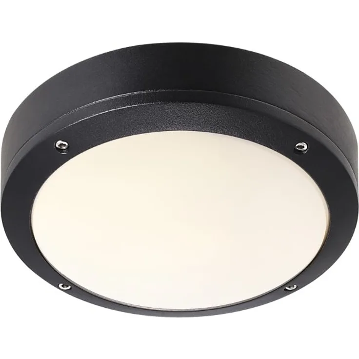 Nordlux nur Marken-Kategorie Desi 22, Schwarz, Aluminium, Kunststoff, Plastik, 77636003