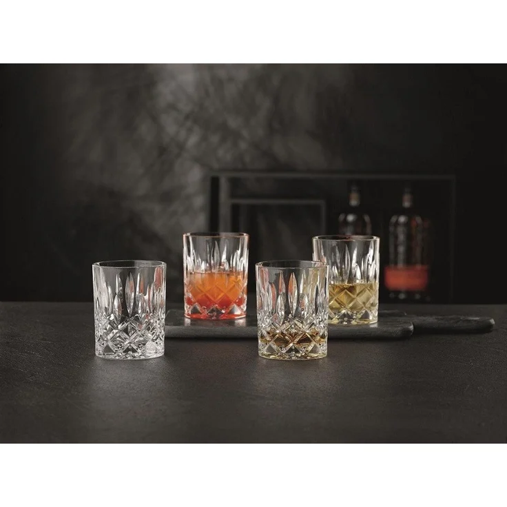 Nachtmann Longdrinkglas Nachtmann Nobelesse Set 4X Whiskybecher + 4X Longdrink Gläser, Kristallglas