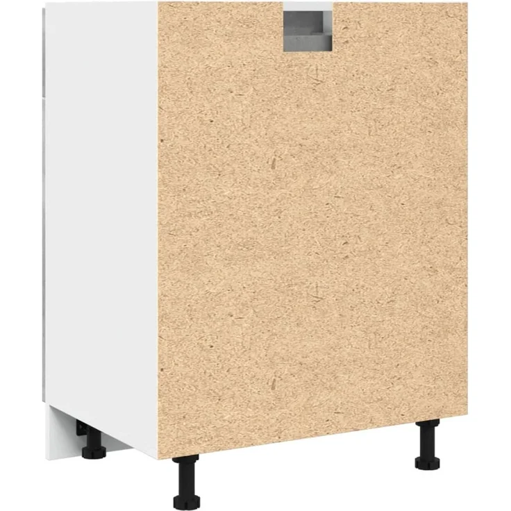 vidaXL Schubunterschrank Lyon Betongrau 60x46x81,5 cm Holzwerkstoff 856088 – Bild 5