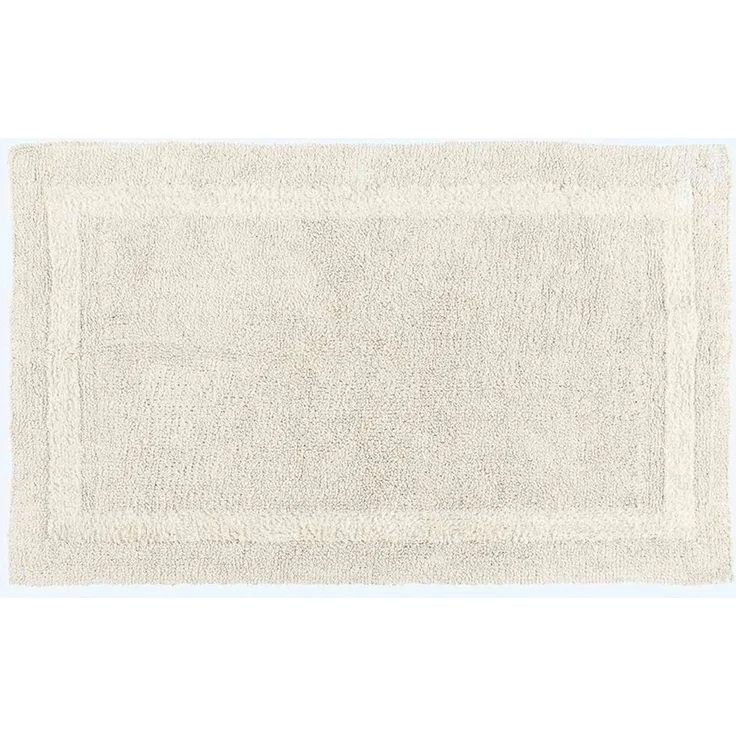 Homescapes Badematte XXL-Badematte creme 70x120 cm aus 100% Baumwolle, Höhe 20 mm, Baumwolle, rechteckig, 70 x 120 cm – Bild 1